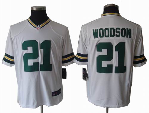2012 nike Green Bay Packers #21 Charles Woodson white game jerseys