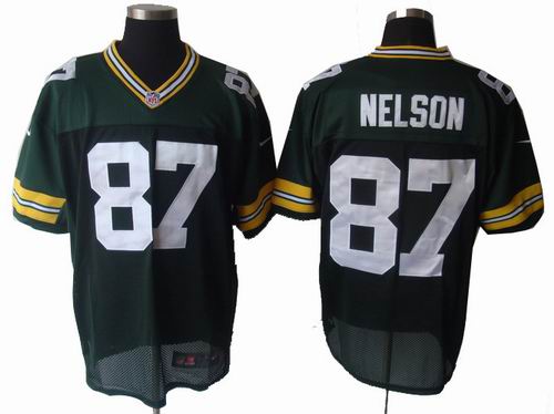 2012 nike Green Bay Packers #87 Jordy Nelson green elite jerseys