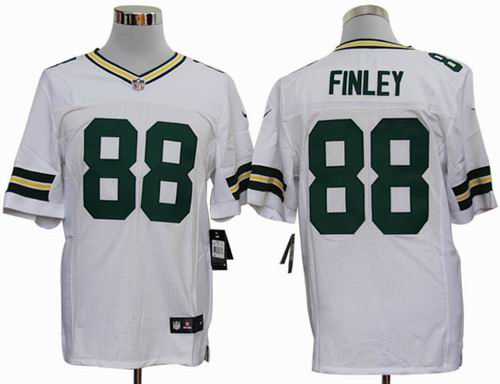 2012 nike Green Bay Packers #88 Jermichael Finley white elite jerseys