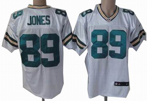 2012 nike Green Bay Packers #89 James Jones white elite jerseys