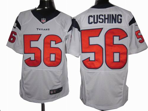 2012 nike Houston Texans #56 Brian Cushing white elite Jersey