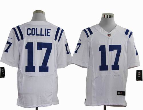 2012 nike Indianapolis Colts #17 Austin Collie elite white Jersey