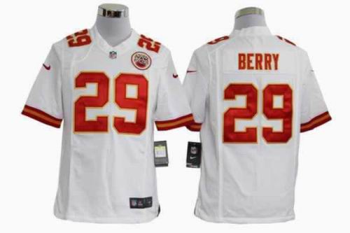 2012 nike Kansas City Chiefs #29 Eric Berry white game Jersey