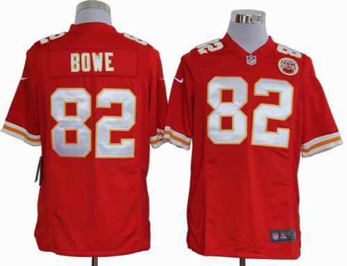 2012 nike Kansas City Chiefs #82 Dwayne Bowe red game Jersey