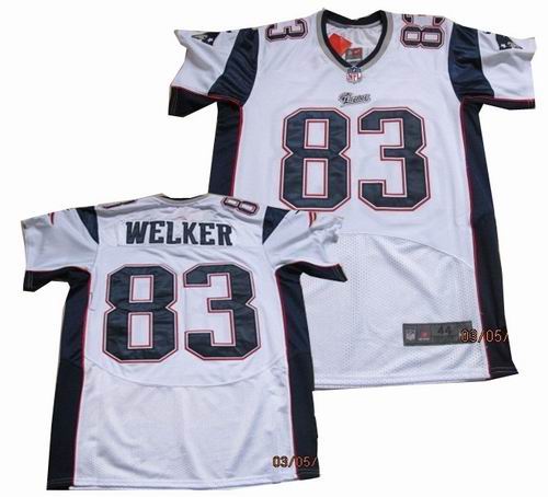 2012 nike New England Patriots #83 Wes Welker White elite jerseys