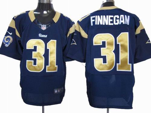2012 nike St. Louis Rams #31 Cortland Finnegan Elite Blue jerseys