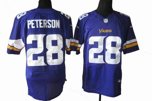 2013 New Nike Minnesota Vikings #28 Adrian Peterson purple Elite jerseys
