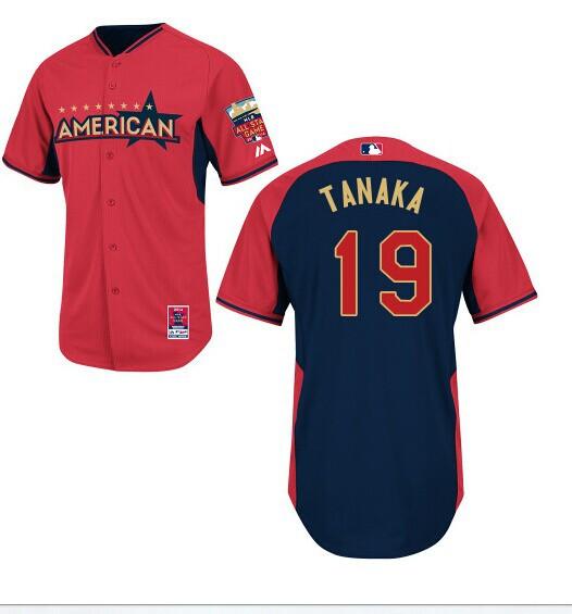 2014 All-Star Game American League New York Yankees 19 Masahiro Tanaka MLB jerseys