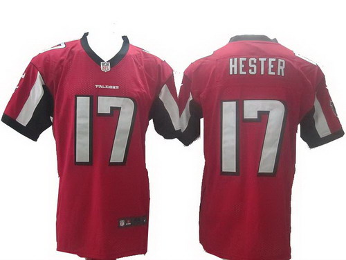 2014 Atlanta Falcons #17 Devin Hester red elite jerseys
