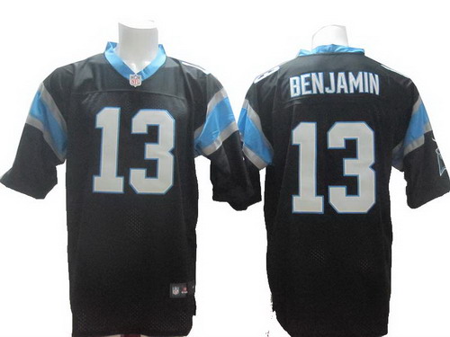 2014 New Nike Carolina Panthers #13 Kelvin Benjamin Black Elite Jersey