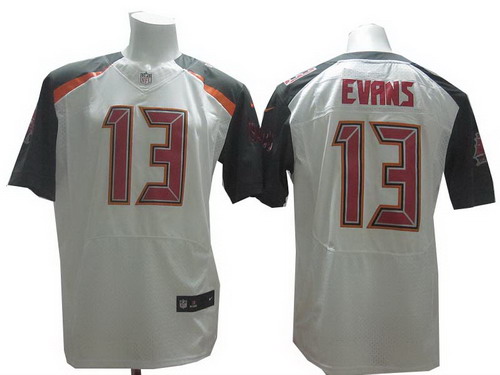 2014 New Nike Tampa Bay Buccaneers 13# Mike Evans white elite Jerseys