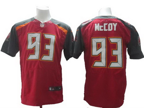 2014 New Nike Tampa Bay Buccaneers 93# Gerald McCoy Red elite Jerseys