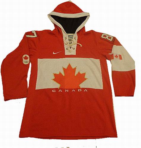 2014 OLYMPIC Team Canada #87 CROSBY red hoody