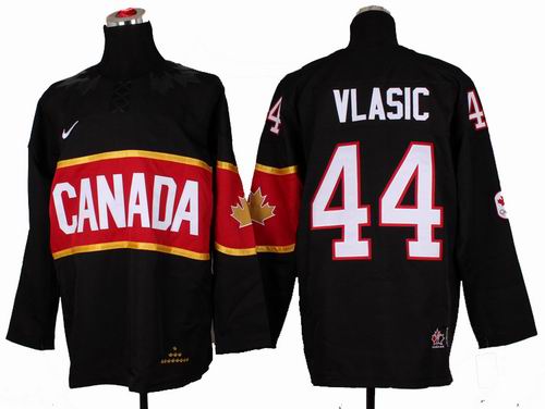 2014 OLYMPIC Team Canada 44# Chris Pronger black Jersey