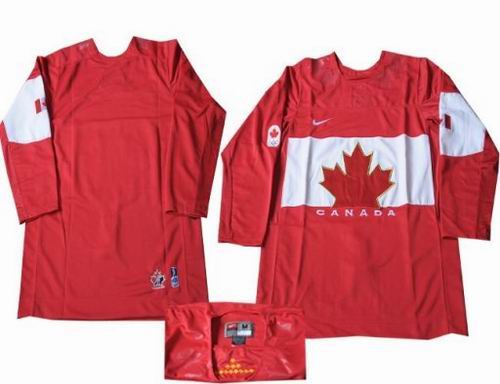 2014 OLYMPIC Team Canada blank red jersey