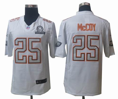 2014 Pro Bowl Nike Philadelphia Eagles #25 LeSean McCoy White Elite Jerseys