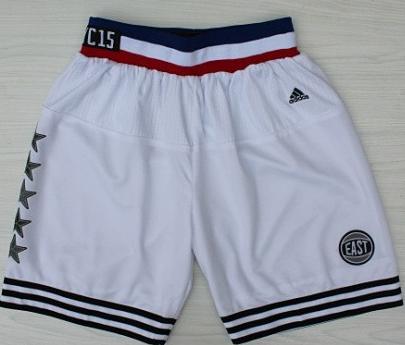 2015 NBA All-Star Eastern Conference White NBA Short