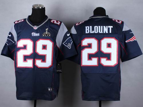 2015 Super Bowl XLIX Jersey Nike New England Patriots 29# LeGarrette Blount Elite Jerseys