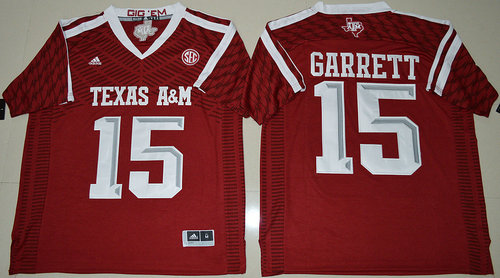 2016 Texas AM Aggies Myles Garrett 15 College Football Authentic Jerseys Maroon
