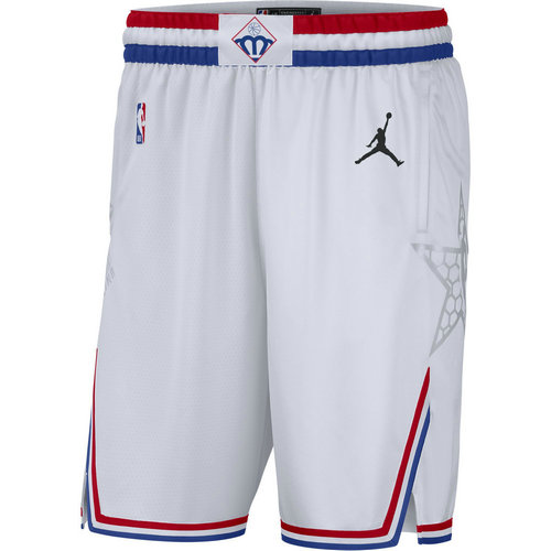 2019 NBA All-Star White Jordan Brand Swingman Shorts