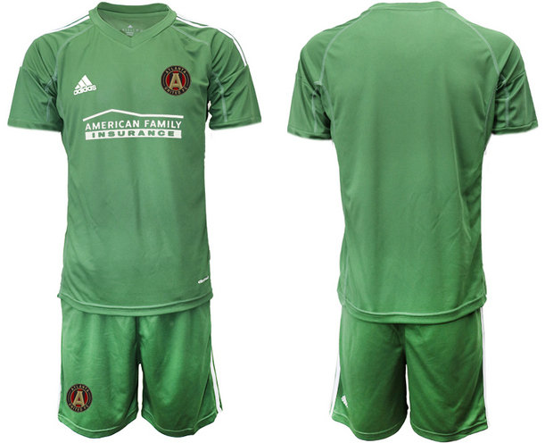 2020-21 Atlanta United FC Army Green Goalkeeper Soccer Jersey