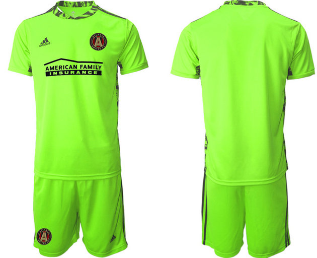2020-21 Atlanta United FC Fluorescent Green Goalkeeper Soccer Jersey