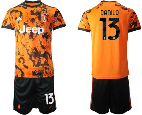 2020-21 Juventus DANILO Third Away Soccer Jersey