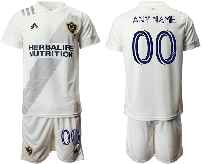 2020-21 Los Angeles Galaxy Customized Home Soccer Jersey