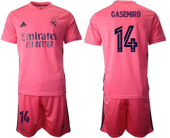 2020-21 Real Madrid 14 CASEMIRO Away Soccer Jersey