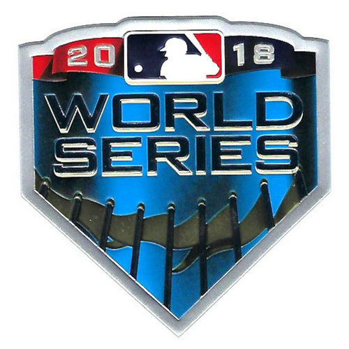 3.5 x 3.5 2018 MLB World Series Playoff Patch