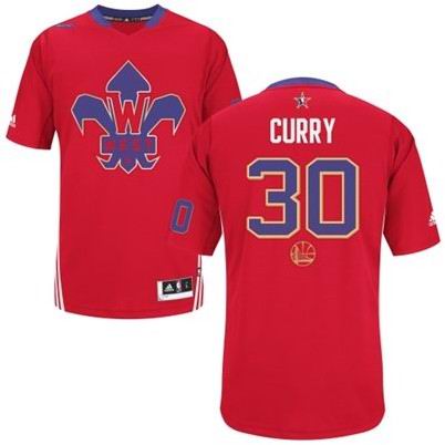30# Stephen Curry 2014 NBA All Star Game Western Conference Swingman Jersey Red
