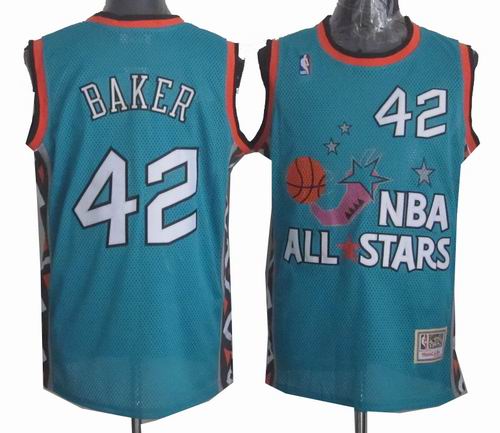 42# Vin Baker 1995-1996 All star game nba swingman jersey.