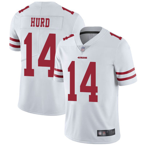 49ers #14 Jalen Hurd White Youth Stitched Football Vapor Untouchable Limited Jersey