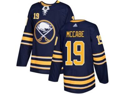 Adidas Buffalo Sabres #19 Jake McCabe Navy Blue Home NHL Jersey