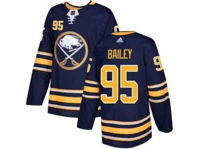 Adidas Buffalo Sabres #95 Justin Bailey Navy Blue Home Jersey
