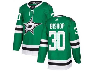 Adidas Dallas Stars #30 Ben Bishop Green Home Jersey