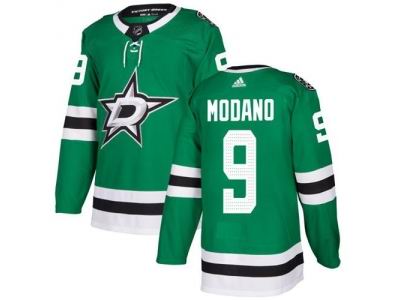 Adidas Dallas Stars #9 Mike Modano Green Home Jersey