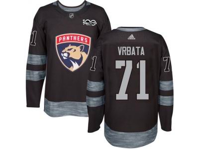 Adidas Florida Panthers #71 Radim Vrbata Black 1917-2017 100th Anniversary NHL Jersey