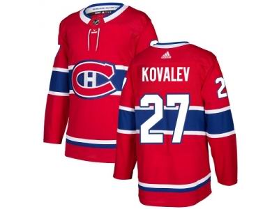 Adidas Montreal Canadiens #27 Alexei Kovalev Red Home Jersey