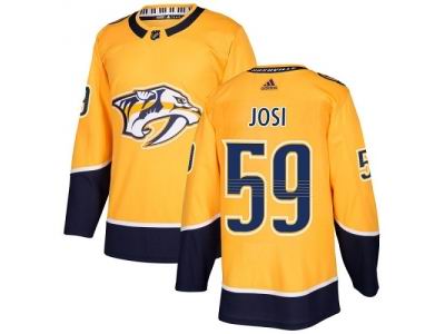 Adidas Nashville Predators #59 Roman Josi Yellow Home NHL Jersey