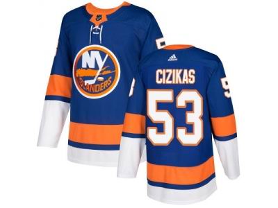 Adidas New York Islanders #53 Casey Cizikas Royal Blue Home NHL Jersey