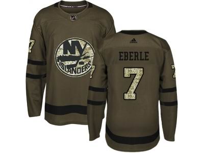 Adidas New York Islanders #7 Jordan Eberle Green Salute to Service NHL Jersey
