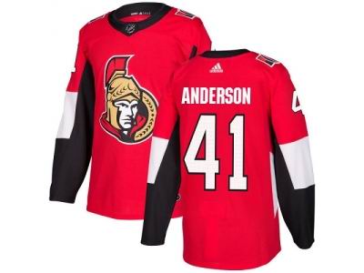 Adidas Ottawa Senators #41 Craig Anderson Red Home NHL Jersey