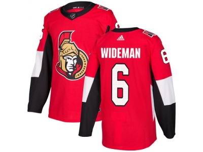 Adidas Ottawa Senators #6 Chris Wideman Red Home NHL Jersey