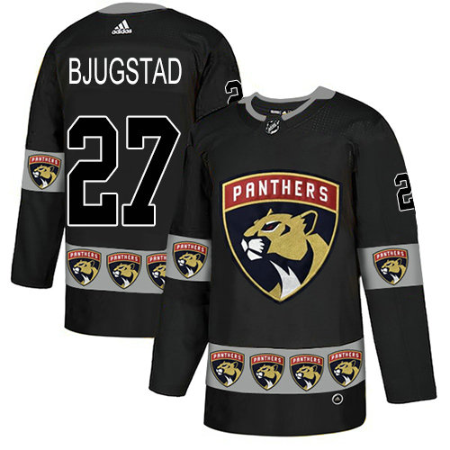 Adidas Panthers #27 Nick Bjugstad Black Authentic Team Logo Fashion Stitched NHL Jersey