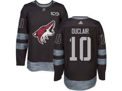 Adidas Phoenix Coyotes #10 Anthony Duclair Black 1917-2017 100th Anniversary NHL Jersey