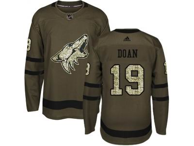 Adidas Phoenix Coyotes #19 Shane Doan Green Salute to Service NHL Jersey