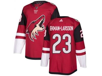 Adidas Phoenix Coyotes #23 Oliver Ekman-Larsson Maroon Home NHL Jersey