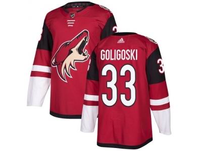 Adidas Phoenix Coyotes #33 Alex Goligoski Maroon Home NHL Jersey