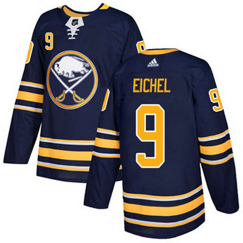 Adidas Sabres #9 Jack Eichel Navy Blue Home Authentic Youth Stitched NHL Jersey